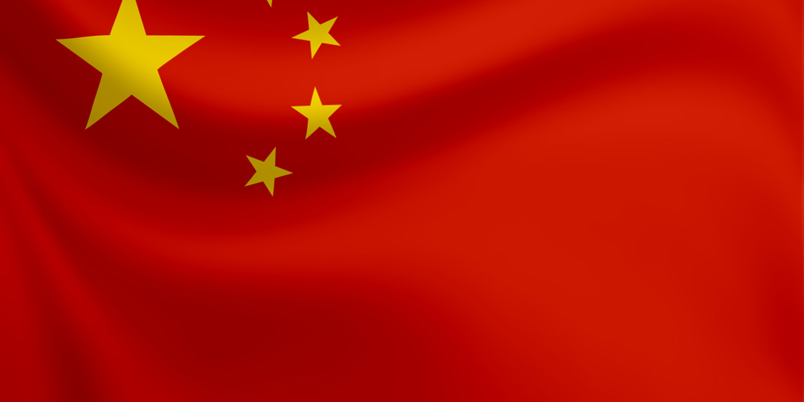 waving republic- China flag China's flag